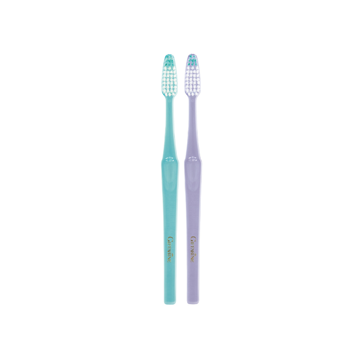 กิฟฟารีน แปรงสีฟันสปินเดิล– สีม่วง+เขียว